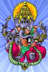 [Picture of the Hindu god Ganesha]